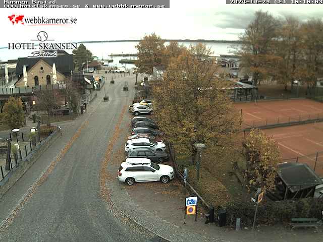 Webbkamera - Båstad, Strandpromenaden, hamnen