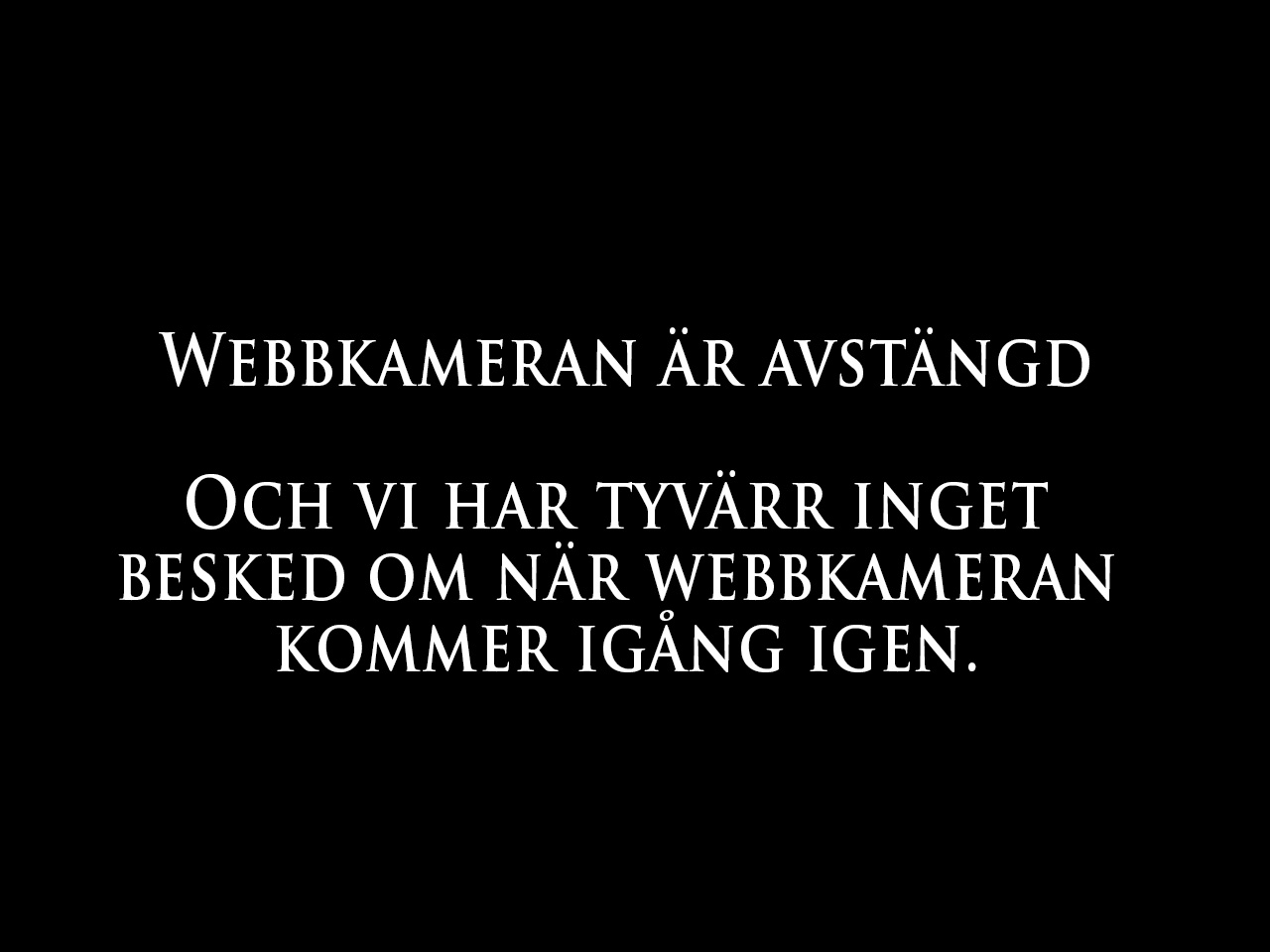 Webbkamera - Idre Fjäll, Väst övre
